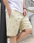 Luchtige korte broek voor heren - zomeroutfits met ritszakken voor strand en ontspanning