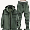 2-delige outdoor fleece set voor heren - waterdichte, weerbestendige uitrusting voor avonturen