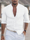 Verfijnde heren short-sleeve shirt met button-down kraag