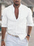 Verfijnde heren short-sleeve shirt met button-down kraag