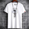 Heren casual t-shirt met moderne grafische print - dagelijks draagbare tee voor relaxte uitjes