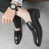 Herenschoenen: elegante leren loafers voor kantoor en avondgelegenheden