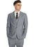 3-delige mannen pak blazer set - stijlvolle kantooroutfit met elegante waistcoat en broek