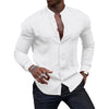 Heren smart casual overhemd - veelzijdig longsleeve