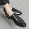 Herenschoenen: elegante leren loafers voor kantoor en avondgelegenheden