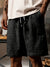 Lichte heren zomer shorts met elastische waistband - casual everyday shorts voor warme dagen