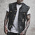 Denim gilet voor heren - moderne mouwloze jas