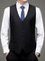 Zwarte gilet - elegante heren formele vest