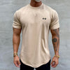 Heren workout t-shirt - duurzame actieve top - vochtregulerende fitness tee voor de sportschool en casual dagen
