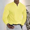 Heren polo met lange mouwen - lichtgewicht stof voor casual en zakelijke look