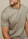 Heren t-shirt in klassieke pasvorm - veelzijdige grijze top voor elke gelegenheid