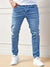 Op maat gemaakte slim jeans - veelzijdige herentrousers voor een moderne stijl