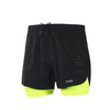 Heren hardloopshorts - ademende gymkleding met binnenste compressielaag