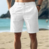 Linnen shorts voor mannen - lichtgewicht strandkleding voor warme dagen