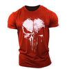 Heren t-shirt met schedelontwerp - trendy t-shirt voor casual dagelijks gebruik