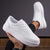 Stijlvolle lage sneakers voor heren - veelzijdige witte trainers voor dagelijks gebruik