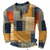 Mannen patchwork lange mouwen shirt - veelzijdige casual top
