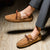 Heren mocassins van zacht suede - casual instappers in bruin