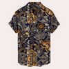 Heren bloemenshirt met korte mouwen - lichte casual zomeroutfit