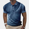 Lichte casual heren polo - moderne korte mouwen voor relaxte kantoor- en uitgaansdagen