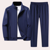 2-delige heren trainingsset moderne vrijetijdskleding - casual jack en broek voor dagelijkse outfits