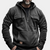 Heren half-zip hoodie - functionele pullover met voorzakken