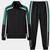 2-delige mannen trainingspak set - lichte casual sportkleding met stijlvolle jas en broek voor ontspannen weekendoutfits