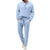 Heren loungewear set - stijlvolle outfit voor ontspannen avonden - relaxte longsleeve top en broek