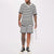 2-delige zomerse gebreide set voor heren - stijlvolle polo en shorts voor casual uitjes