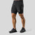Lichtgewicht actieve shorts voor mannen met ritszak - veelzijdige trainings- en hardloopshorts