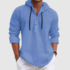 Heren hoodie shirt voor een casual weekend - trendy langarm top met veelzijdige stijl