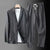 2-delige heren casual blazer en broek set - lichtgewicht kantoor- en avondkleding