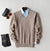 Kasjmieren trui - luxe heren knitwear voor een stijlvolle garderobe upgrade