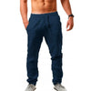 Heren linnen broek - ademende zomerpants - lichtgewicht relaxed fit voor casual dagen