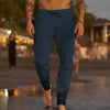 Linnen broek voor heren - luchtige en ademende bottoms voor casual gebruik