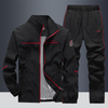 2-delig trainingspak voor mannen - moderne sportjack en broek