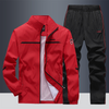 2-delig trainingspak voor mannen - moderne sportjack en broek