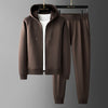 2-delige heren tracksuit set - trendy sportkleding voor casual uitjes