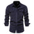 Heren corduroy shirt - klassieke lange mouwen voor casual en zakelijke looks