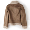 Leren jack met schapenwollen voering - stijlvolle herenoutdoor