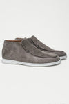 Heren hoge moccasins in grijs - stijlvolle loafers voor dagelijks gebruik