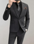 Heren 3-delige suit slim fit kantooroutfit - verfijnd zakelijk ensemble met vest