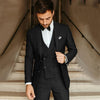 3-delige tailored suit set - verfijnde formele herenoutfit