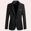 Vakkundig zwart blazer - stijlvol heren formal jasje