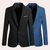 Vakkundig zwart blazer - stijlvol heren formal jasje