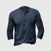 Langsleeve henley shirt - tijdloze casual top voor mannen