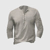 Langsleeve henley shirt - tijdloze casual top voor mannen