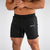 Heren sportshorts met ritszakken voor fitnessactiviteiten - duurzame workout shorts voor hardlopen en de gym