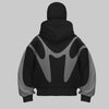 Heren balaclava hoodie - veelzijdige ritsouterwear voor casual situaties, voor lagen en buitenactiviteiten