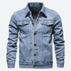 Heren denimjack - duurzame moderne pasvorm voor casual of zakelijke gelegenheden - tijdloze stijl voor elke gelegenheid